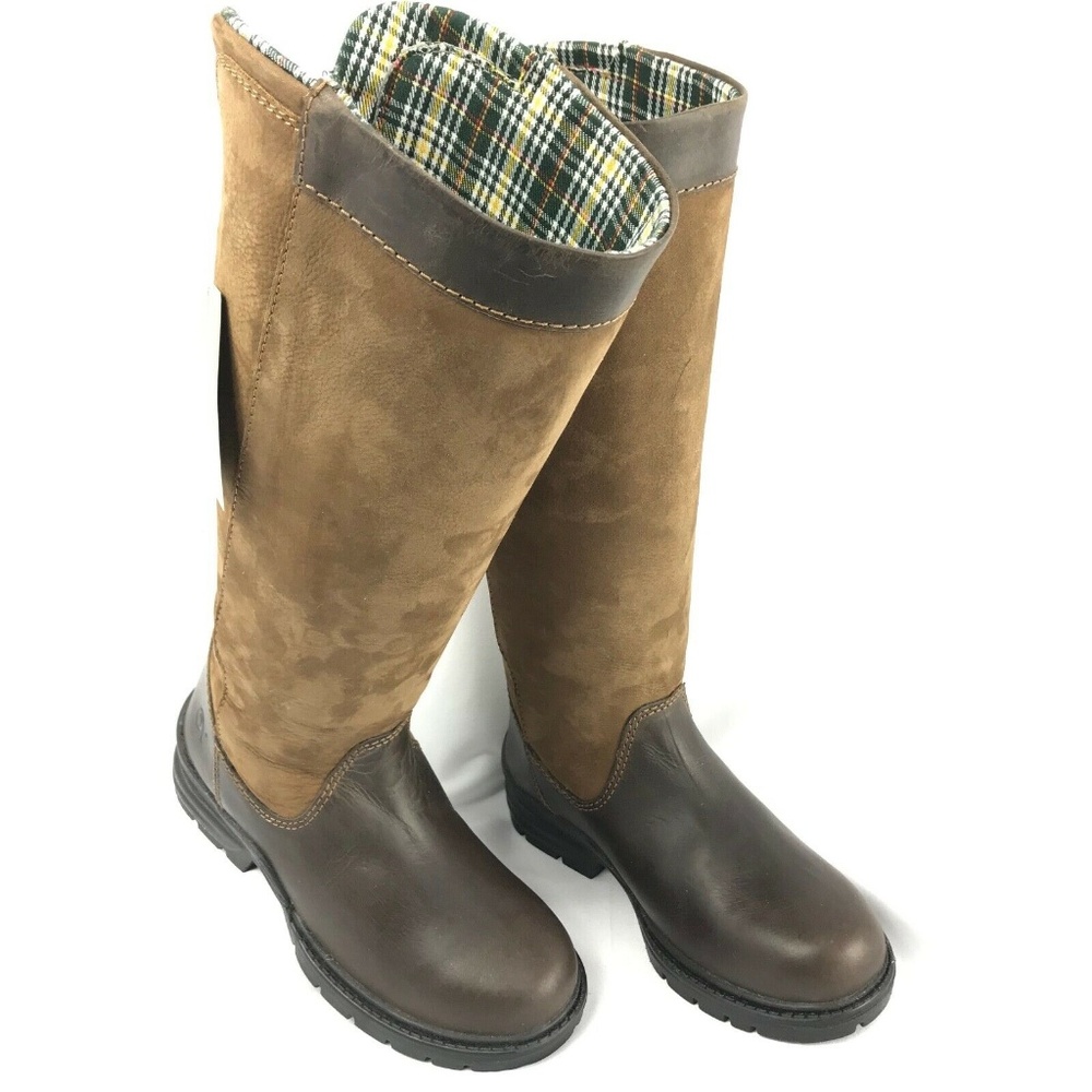 Ovation Waterproof Tall Brown Leather Boots 6 / 36